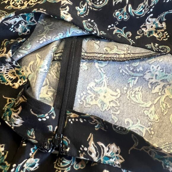 Christopher & Banks Womens Floral Midi Panel Skirt Size 14 - Picture 5 of 8